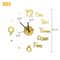 Large Mirror Wall Clock DIY Stickers For Office And Home Modern Decorative Timepiece 5