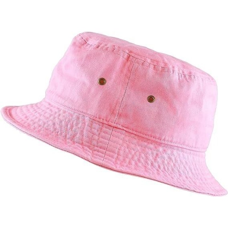 Pink Fisherman Bucket Hat Lightweight Breathable Summer Cap For Outdoor Fun 1
