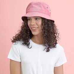 pink fisherman bucket hat – lightweight, breathable summer cap for outdoor fun