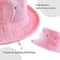 Pink Fisherman Bucket Hat Lightweight Breathable Summer Cap For Outdoor Fun 3