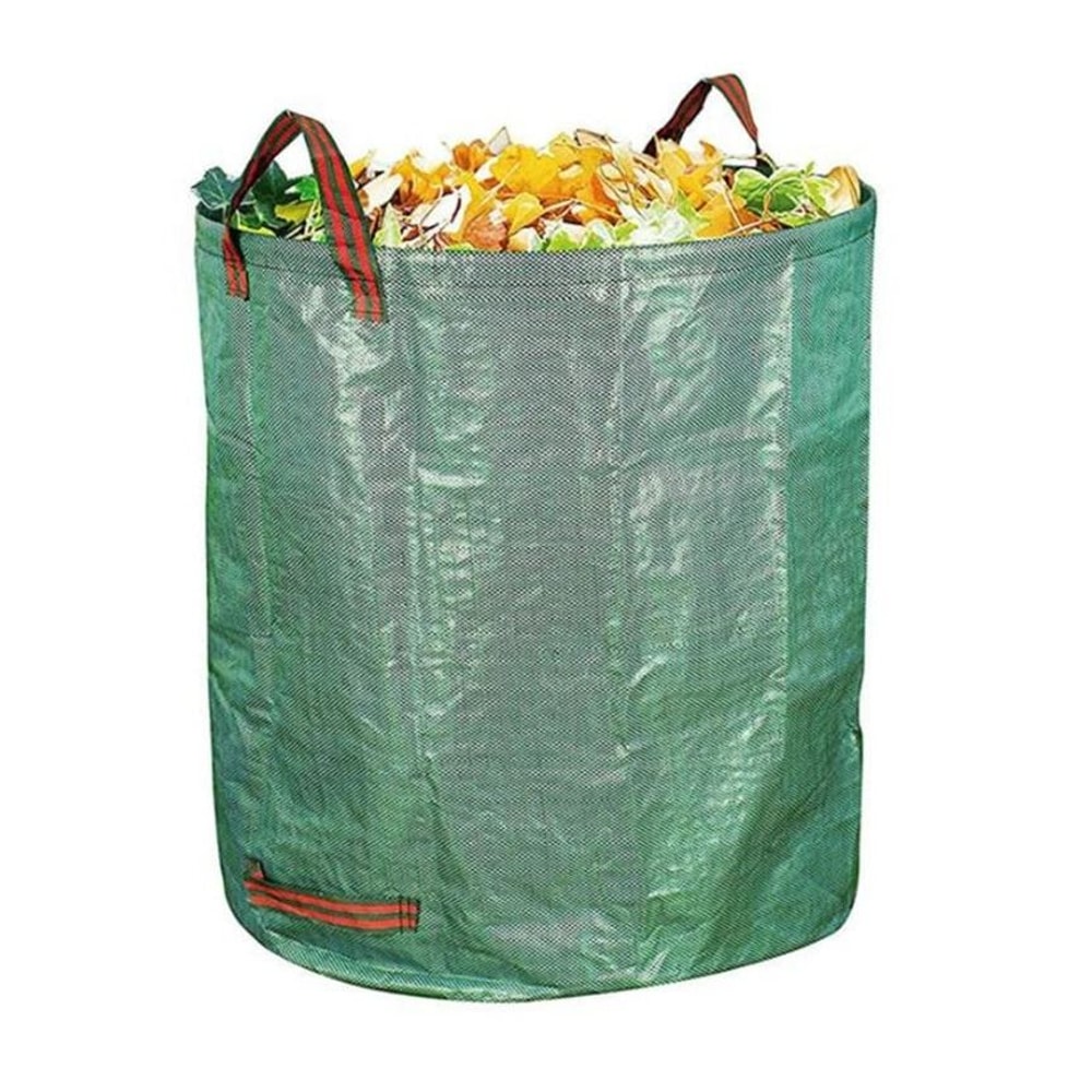 Collapsible Heavy Duty Garden Waste Bag Lawn Leaf Storage Bag Reusable Plastic Yard Waste Bag For 11