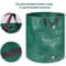 Collapsible Heavy Duty Garden Waste Bag Lawn Leaf Storage Bag Reusable Plastic Yard Waste Bag For 5