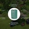 Collapsible Heavy Duty Garden Waste Bag Lawn Leaf Storage Bag Reusable Plastic Yard Waste Bag For 10