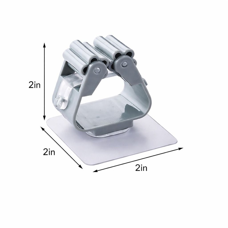 SelfAdhesive Broom Holder Wall Mount Durable Mop Rack Organizer For Home Office Storage 7