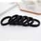 Think Hair Ties Small Seamless Hair Bands Elastic Ponytail Holders 10