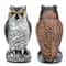 Owl Decoy Statue Bird Scarecrow For Garden And Yard Pigeon Repellent 6