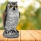 Owl Decoy Statue Bird Scarecrow For Garden And Yard Pigeon Repellent 0