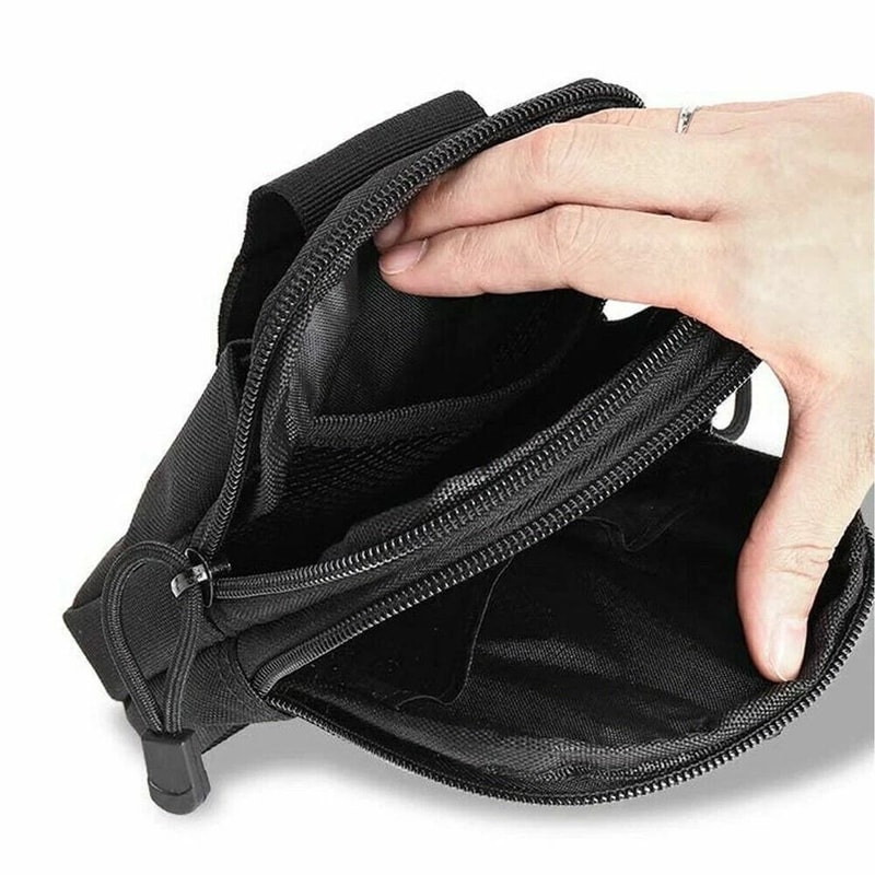 Tactical Waist Bag Fanny Pack For Hiking Camping Durable Military Phone Pouch 2