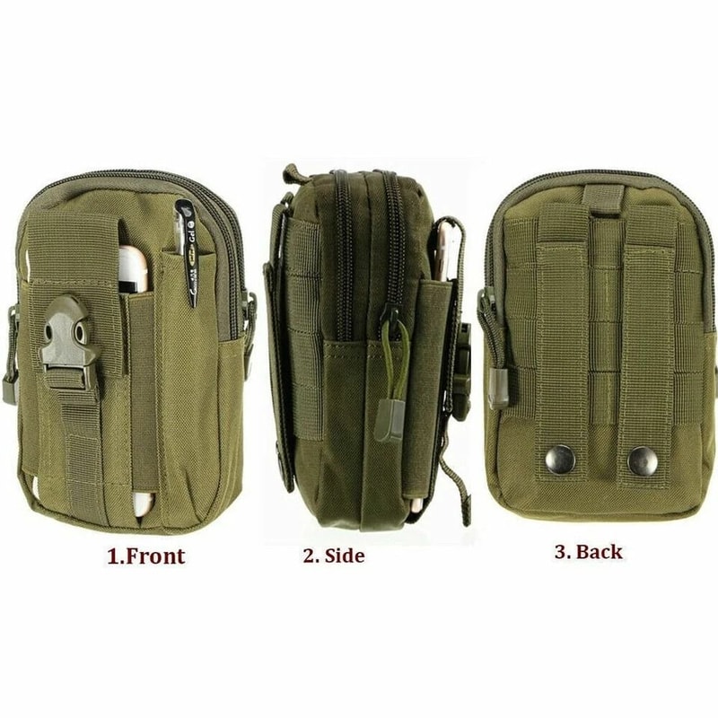 Tactical Waist Bag Fanny Pack For Hiking Camping Durable Military Phone Pouch 4