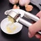 Stainless Steel Professional Garlic Press EasytoUse Durable Crusher 0