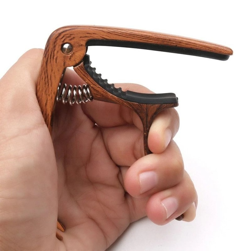 Premium Aluminum Quick Change Guitar Capo Clamp For Acoustic Classic Guitars 8