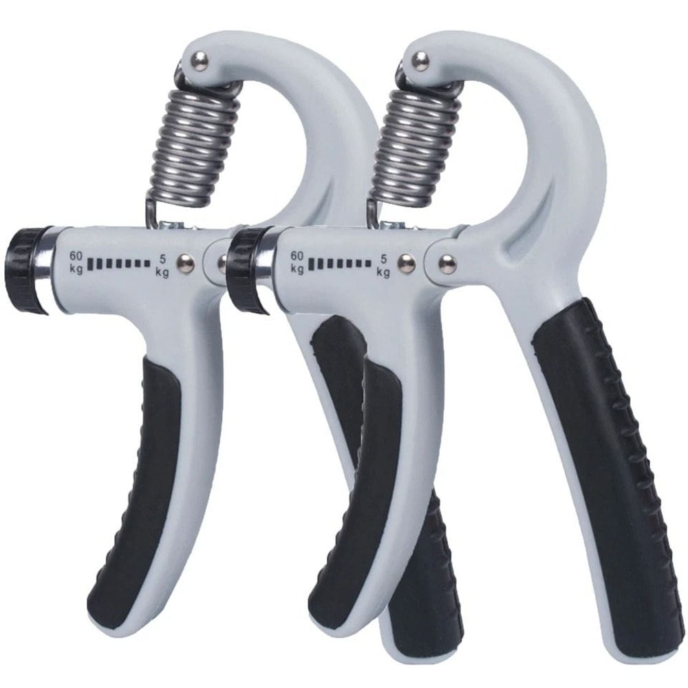 Adjustable Hand Grip Strengthener Power Trainer Build Hand Forearm Strength 0