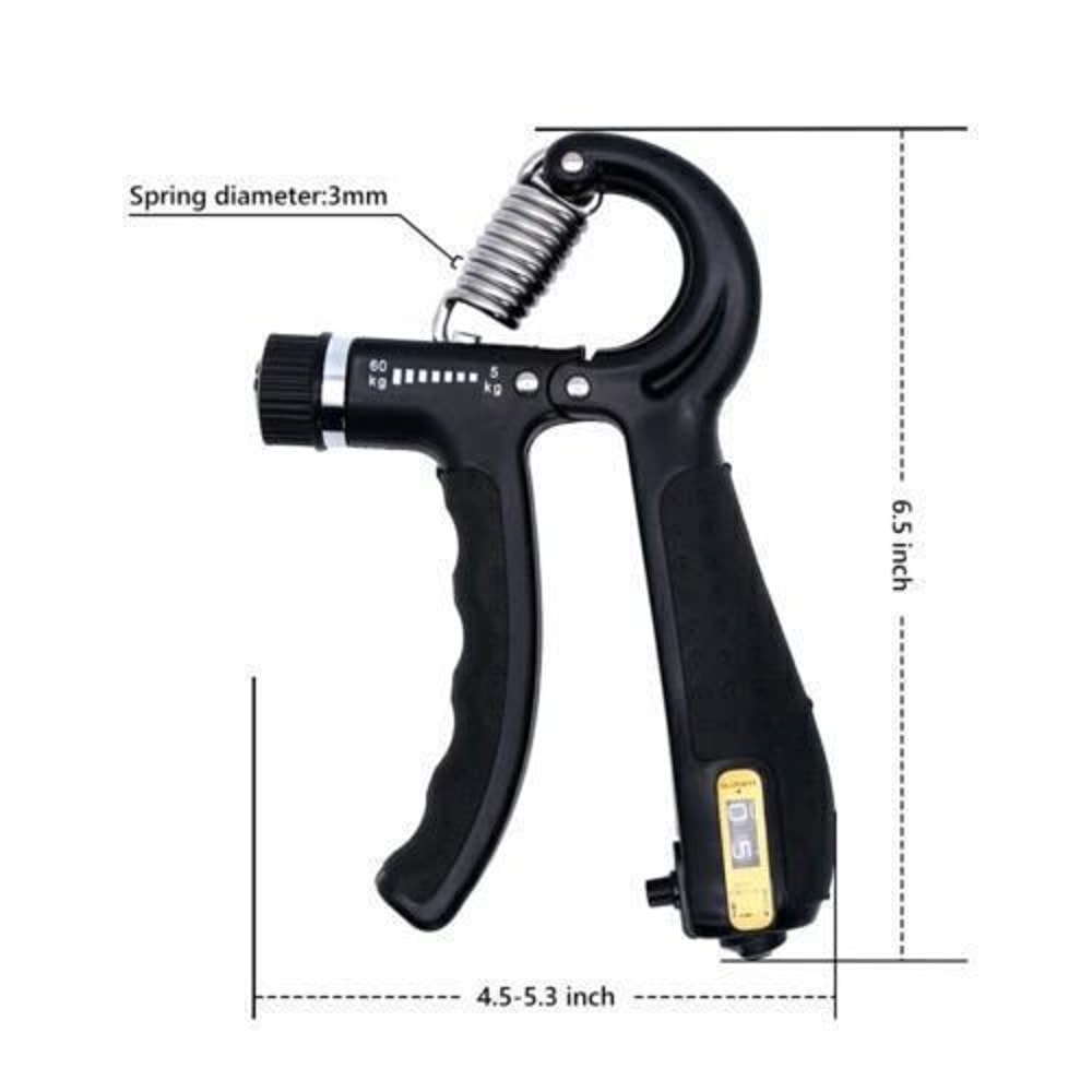 Adjustable Hand Grip Strengthener Power Trainer Build Hand Forearm Strength 2