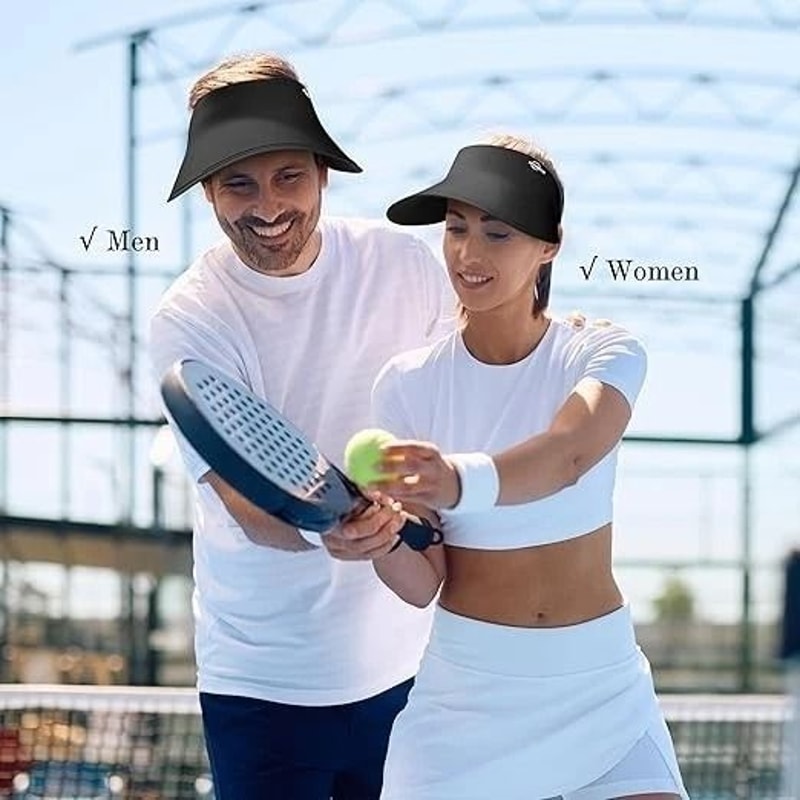 Adjustable Sun Visor Hat For Men Women Lightweight Breathable Summer Baseball Cap For Golf Tenni 4