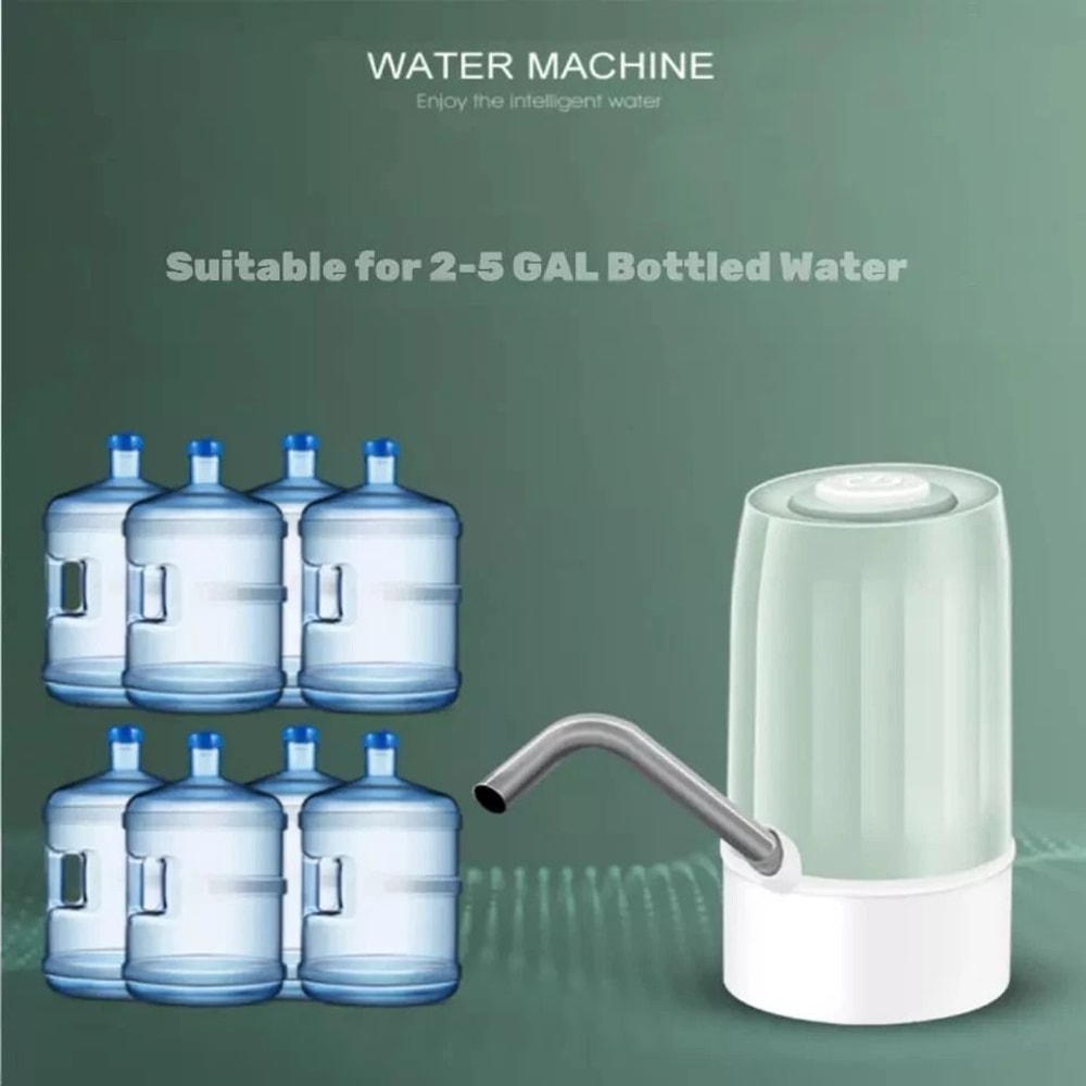 USB Electric Water Bottle Switch Pump Automatic Dispenser 3