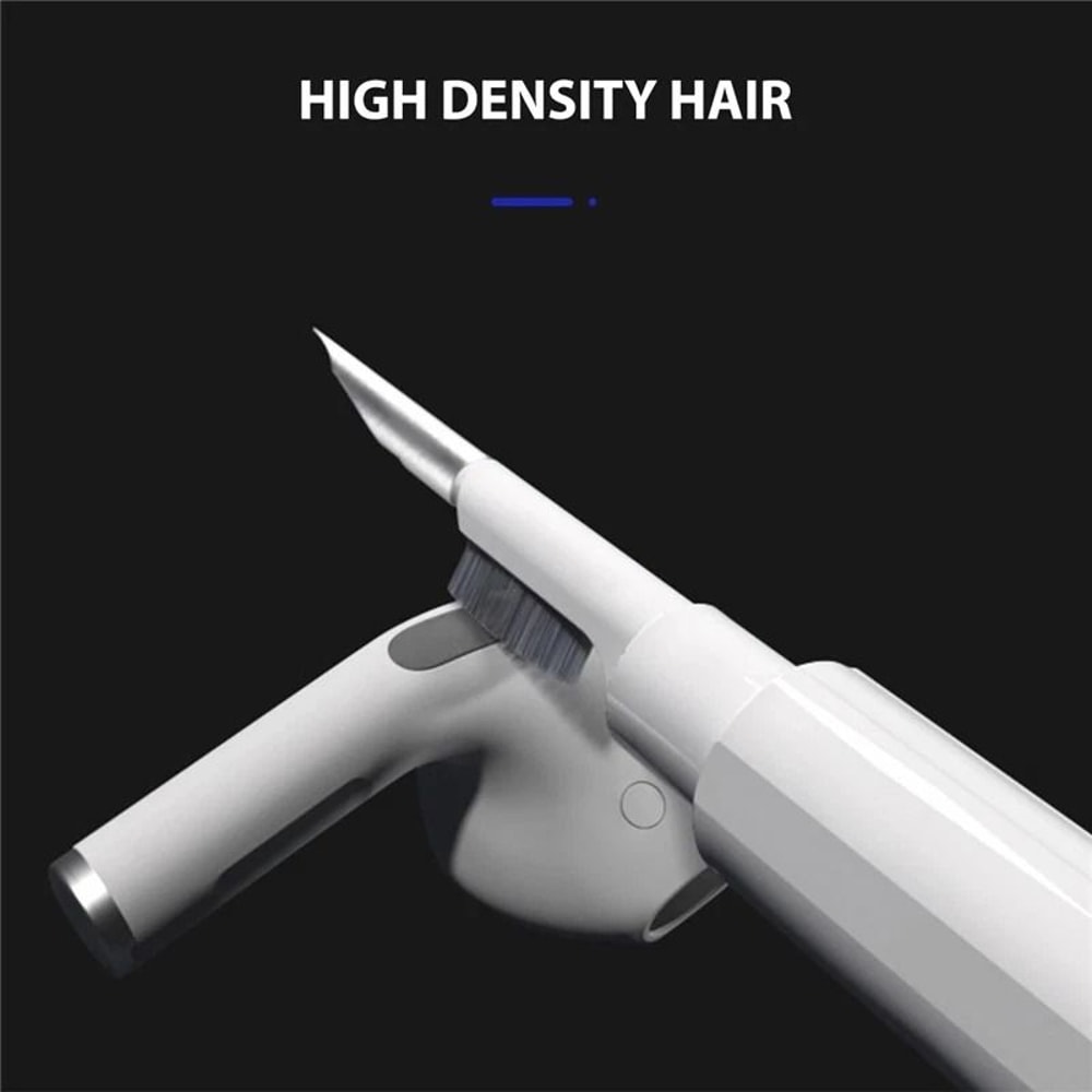 Earphone Cleaning Pen Kit Soft Brush Metal Tip Flocking Sponge For Airpods Earbuds 4