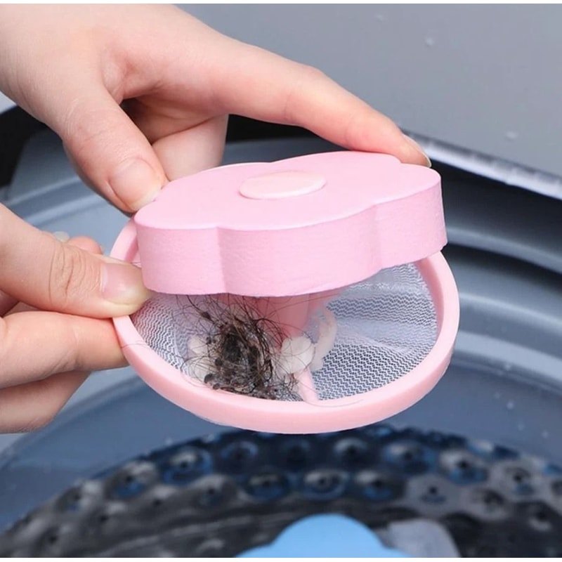 Floating Pet Fur Catcher Laundry Lint Pet Hair Remover For Washing Machine 0