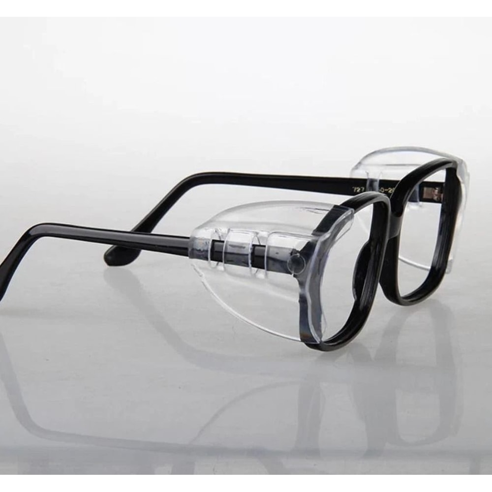 Universal Side Shields For Eyeglasses Slipon Safety Shield Eye Protection 0