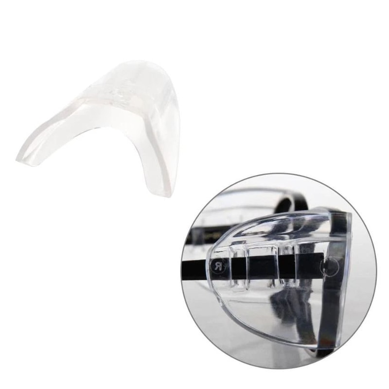 Universal Side Shields For Eyeglasses Slipon Safety Shield Eye Protection 2