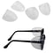 Universal Side Shields For Eyeglasses Slipon Safety Shield Eye Protection 9