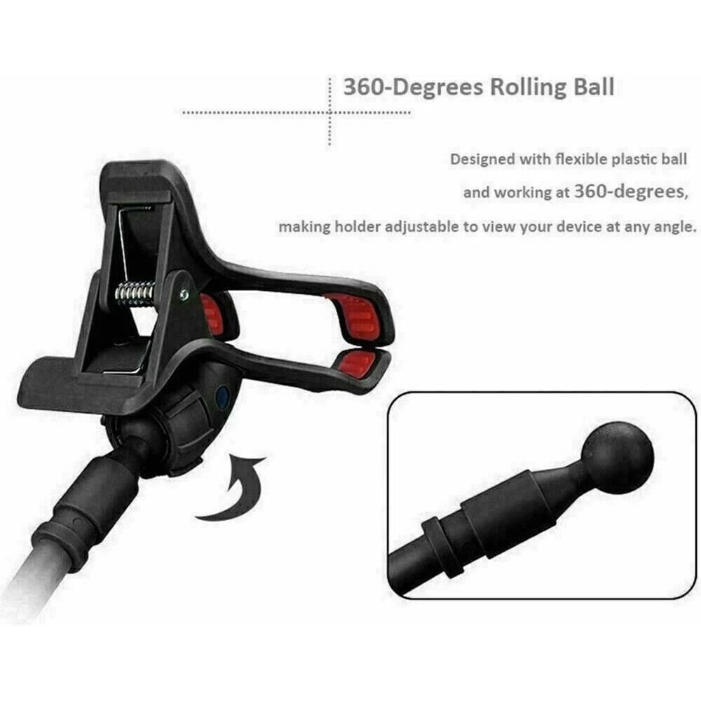 Universal Lazy Mobile Phone Stand Holder Flexible Bed And Desk Clip 3