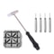 Watch Repair Tool Kit Band Link Remover With Punch Pins And Strap Holder 5