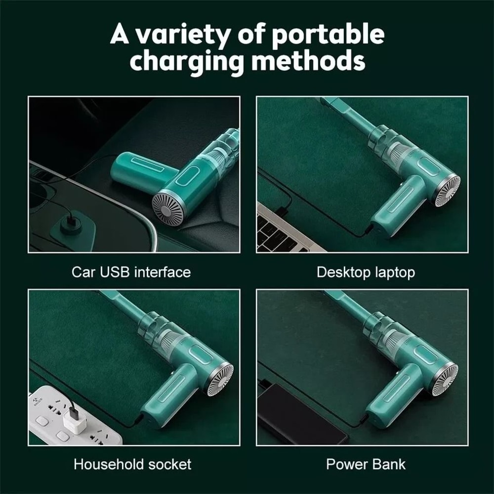 Cordless Hand Held Vacuum Cleaner Mini Portable Car Home Wireless Vacuum 3