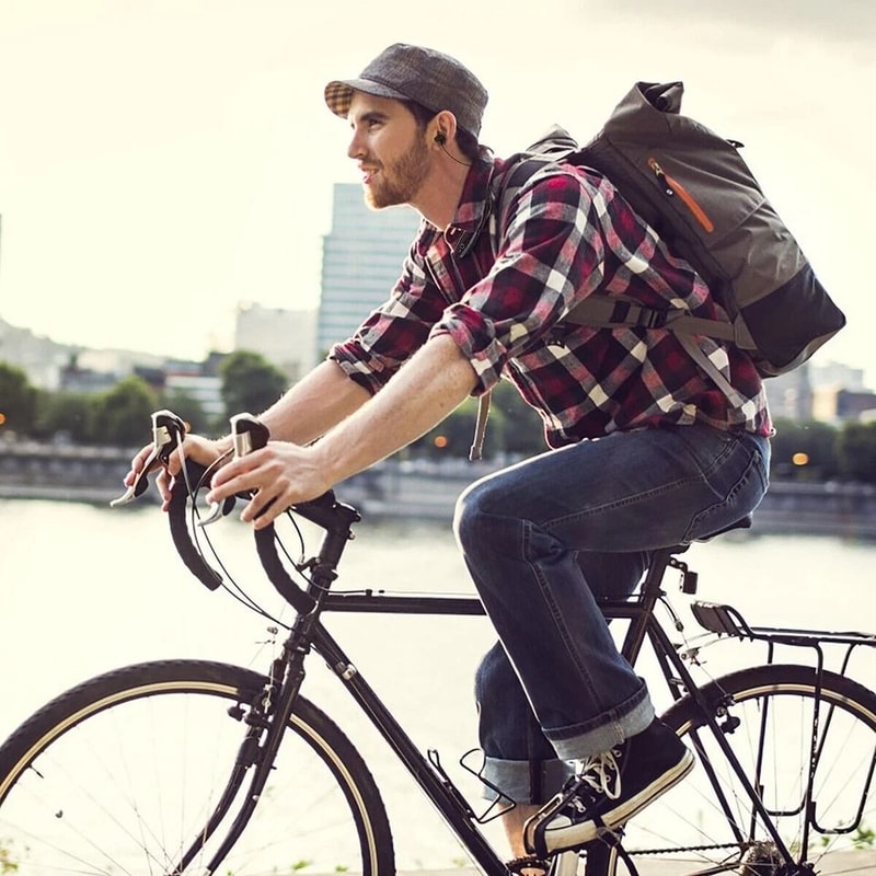 Bluetooth Neckband Wireless Headphones With Mic Stereo Earbuds Comfortable Sweatproof Headset 1