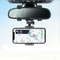Universal Rotation Car Rear View Mirror Phone Holder GPS Cell Mount Stand 3