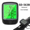 Wireless LCD Bike Speedometer Waterproof Digital Odometer 16