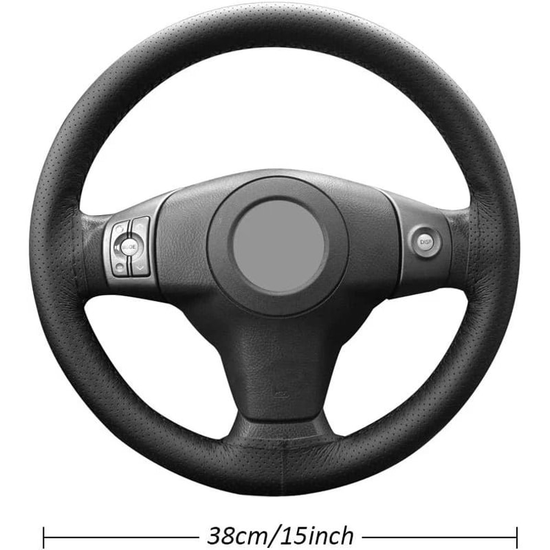 Genuine Leather DIY Car Steering Wheel Cover Antislip 6