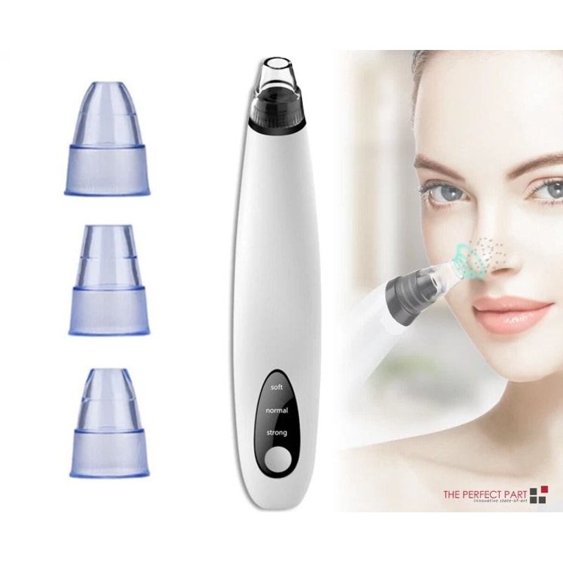 Electric Blackhead Remover Diamond Pore Vacuum Suction With White Heads For Clear Smooth Skin 5