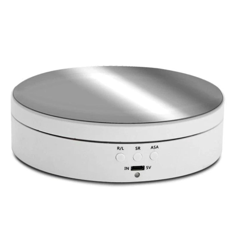 Motorized Rotating Display Stand For Jewelry Photography Electric Show Holder 8