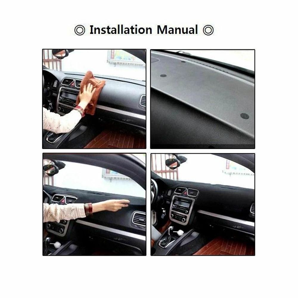 Dashboard Mat Dash Cover Carpet Premium Dash Protector 5