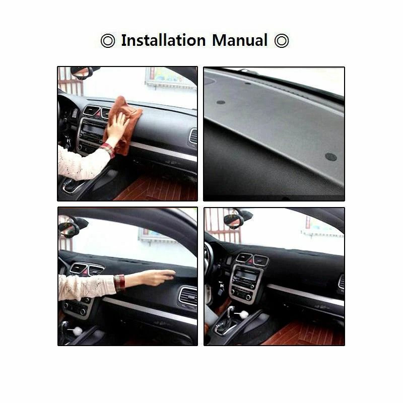 Dashboard Mat Dash Cover Carpet Premium Dash Protector 5
