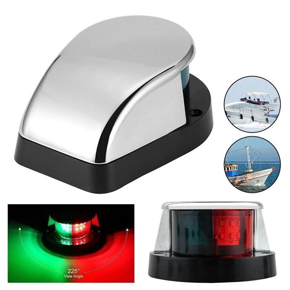 Waterproof LED Boat Navigation Light For Pontoon Front Bow 10