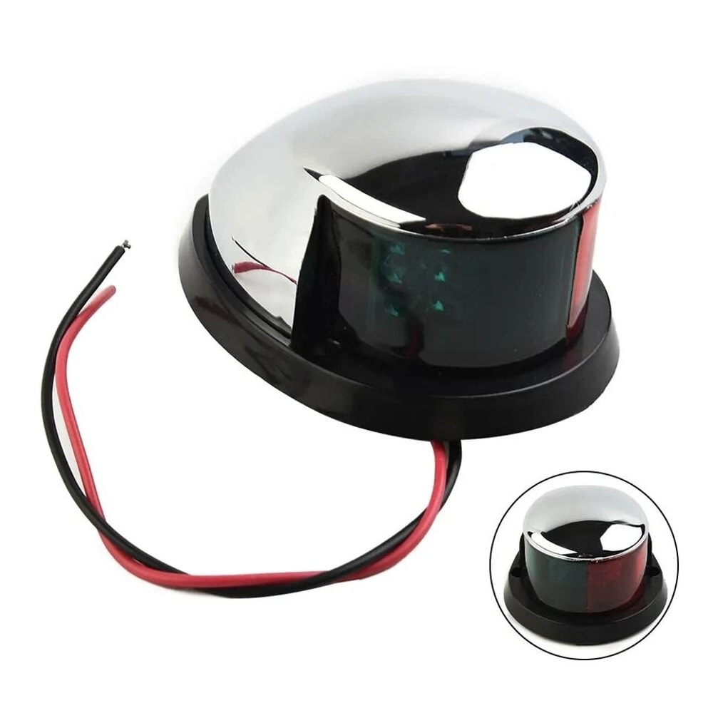 Waterproof LED Boat Navigation Light For Pontoon Front Bow 8