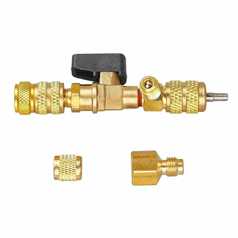 Dual Size AC Schrader Valve Core Remover Installer 5