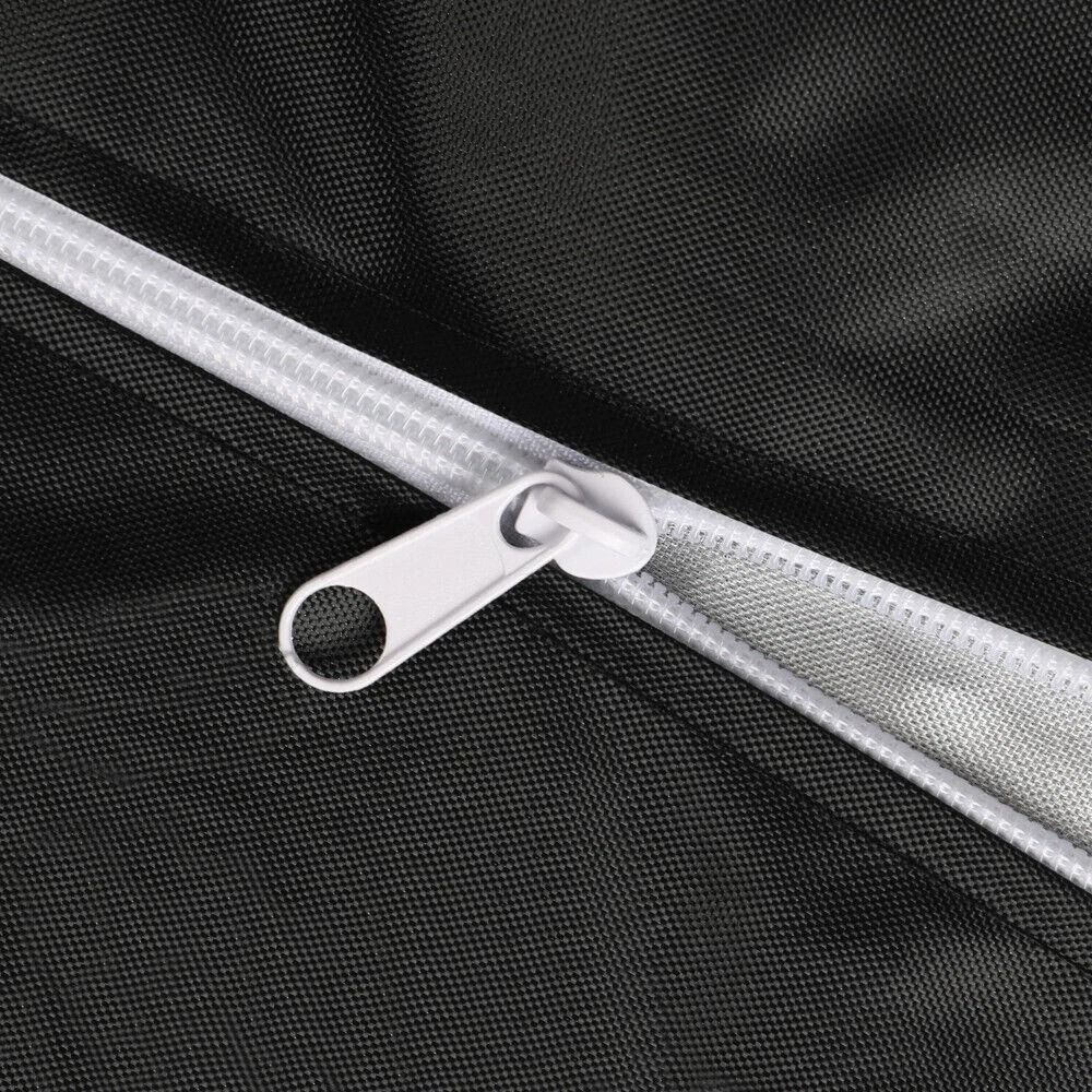 Waterproof Golf Cart Cover For Club Car With Zipper Elastic Hem 2