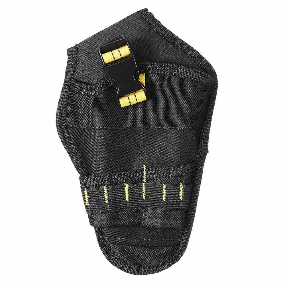 Heavy Duty Drill Holster Tool Belt Pouch Premium Drill Tool Waist Bag With Bit Holder And Hanging 4