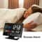 LED Digital Alarm Clock With Snooze Calendar Thermometer Hygrometer Weather Display 4