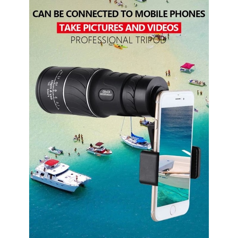 Monocular Binoculars With Night Vision Prism Waterproof 2