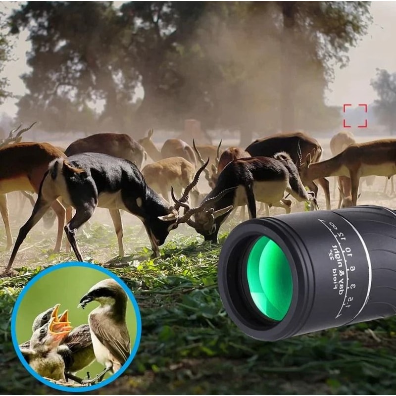 Monocular Binoculars With Night Vision Prism Waterproof 0