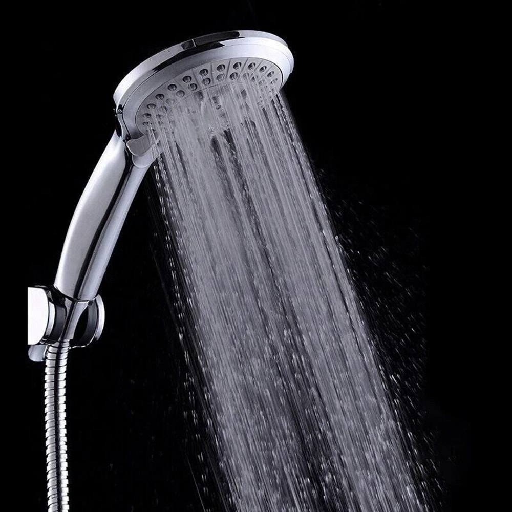 High Pressure Handheld Shower Head Powerful Spray For All Your Showering Needs 0