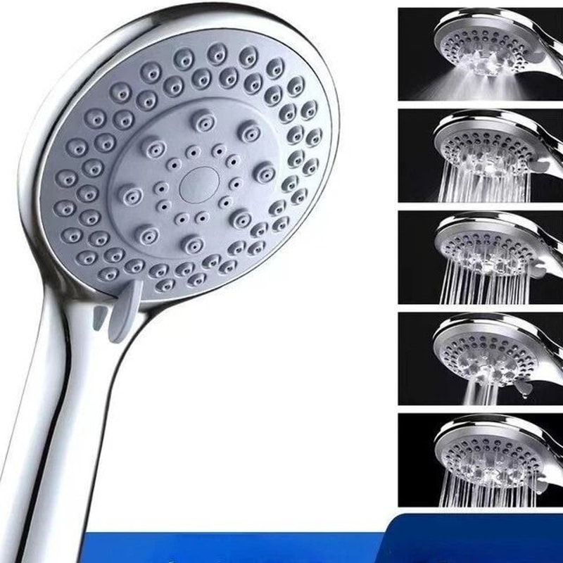 High Pressure Handheld Shower Head Powerful Spray For All Your Showering Needs 8