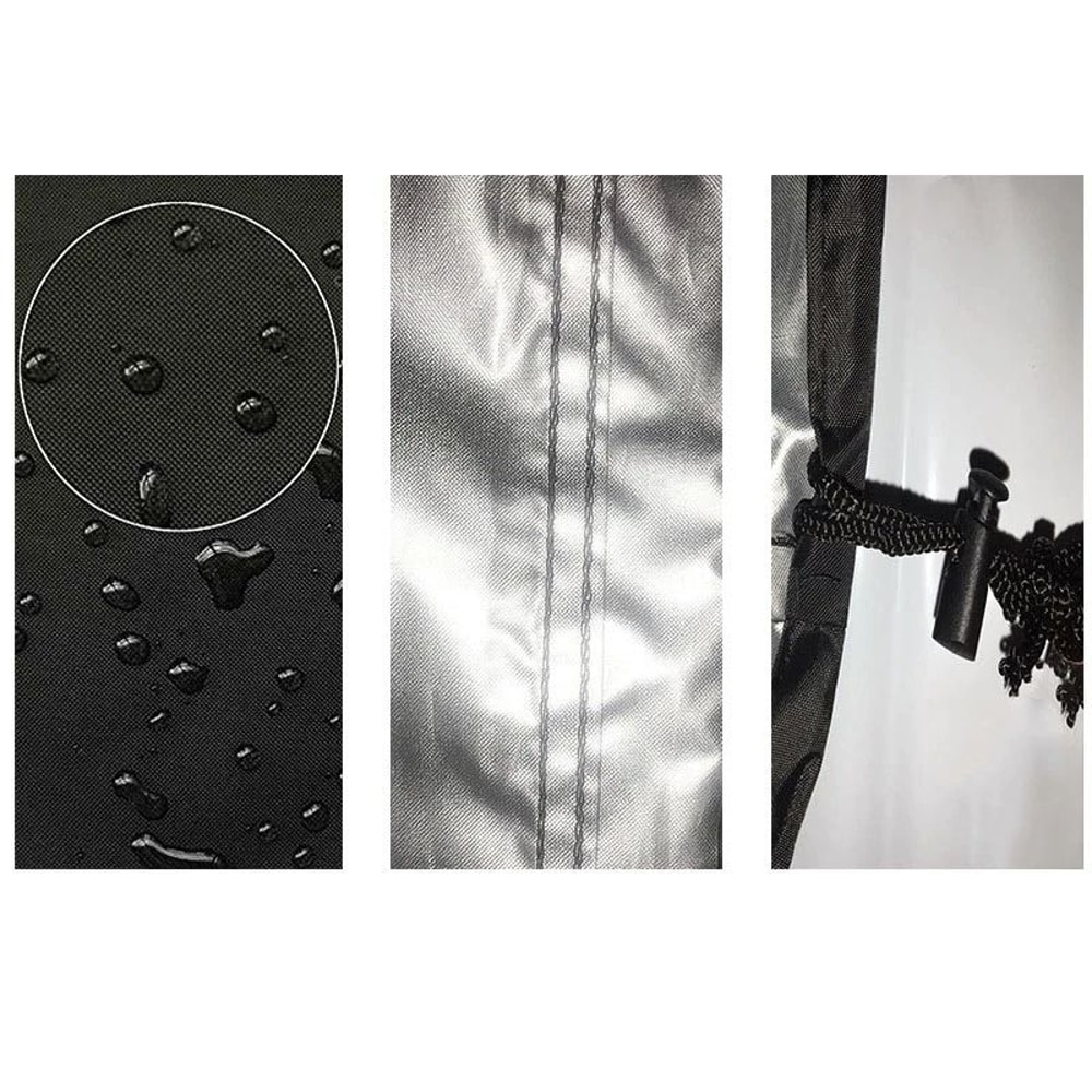 Heavy Duty Waterproof Lawn Mower Cover Universal UV Protector For Push Mowers 9