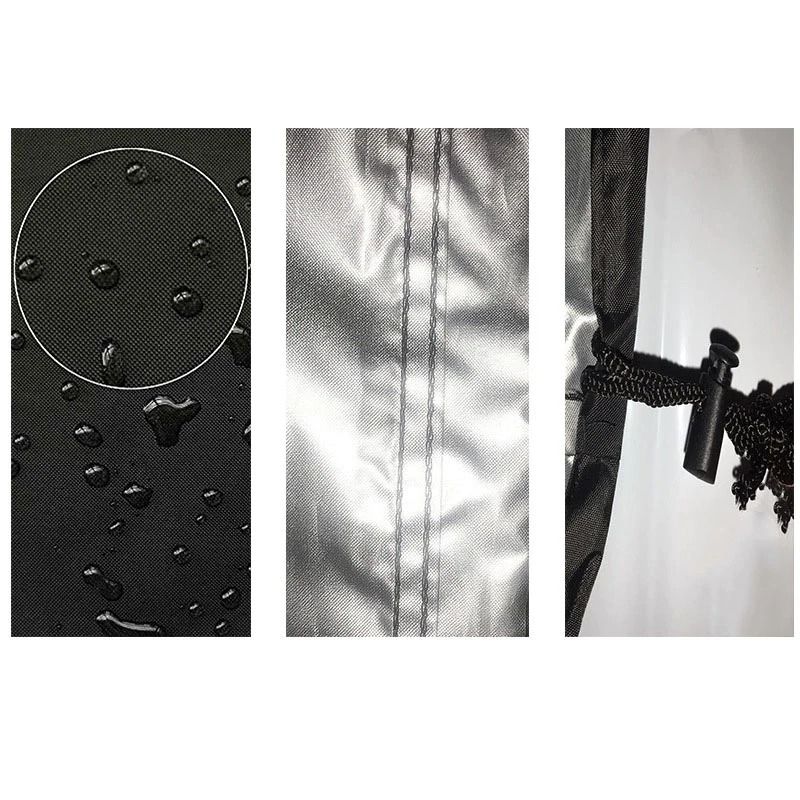 Heavy Duty Waterproof Lawn Mower Cover Universal UV Protector For Push Mowers 9