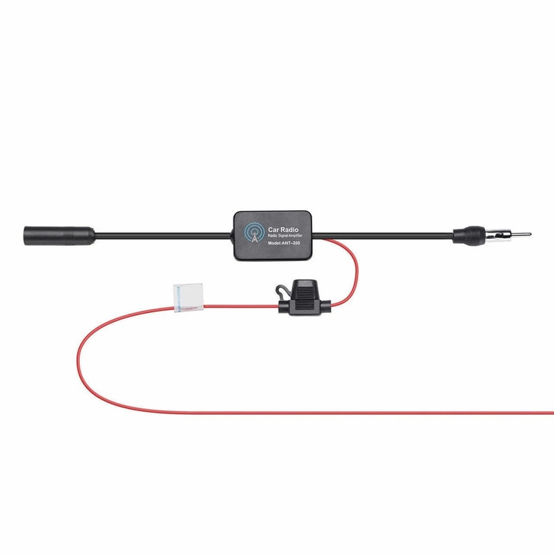 Car Radio Signal Antenna Amplifier Booster For Clearer Reception 0