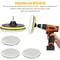 Buffing Polishing Pad Wool Wheel Mop Kit For Car Polisher With Drill Adapter 2