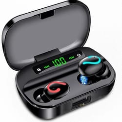 bluetooth wireless earbuds - mini tws stereo headphones waterproof & hi-fi sound